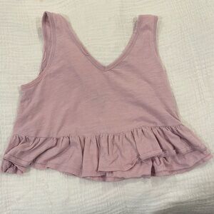 Pink/purple target top size small
